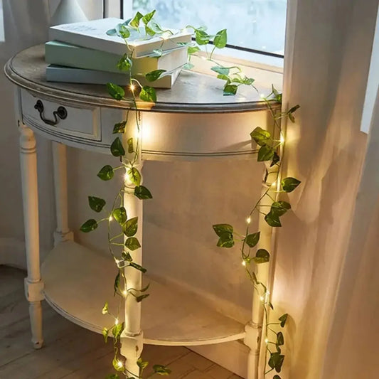 Green Leaf Lamp String