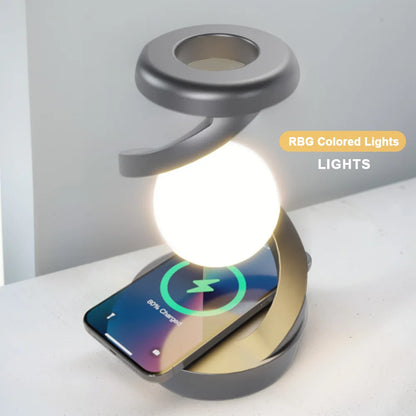 Floating Moon Lamp (With Wireless Phone Charger)