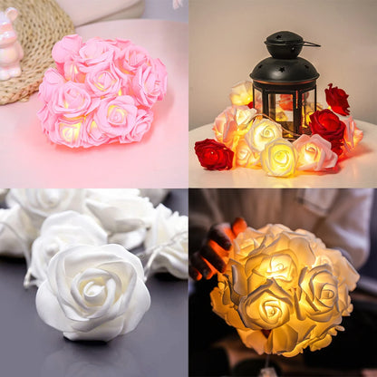 Rose Flower String Lights