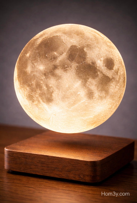 HOM3Y™ Levitating Moon – Floating Suspension